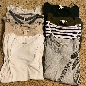 basic tshirts - 8 of them